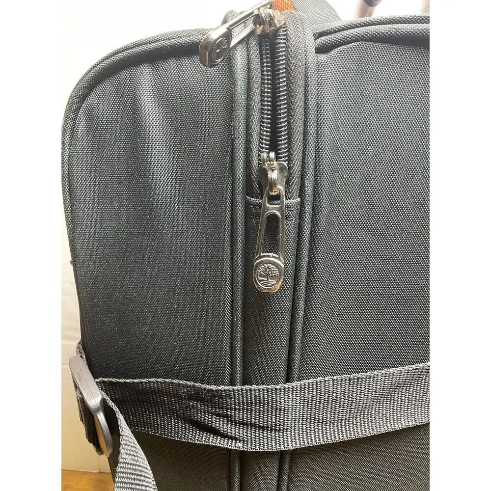 Timberland Twin Mountain Rolling Wheeled Upright Carry-On Duffle Suitcase